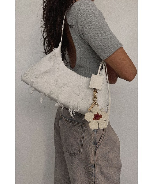 ALEXIA STAM Eco Leatherチャーム＿ハイビスカス