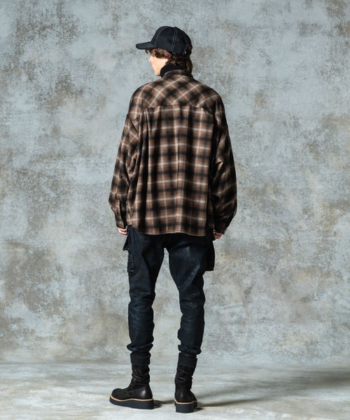 glamb（グラム） シャツ 4XL Stand Collar Shirt / 4エックスエル