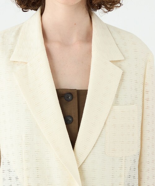 Ballsey（ボールジィ） ジャケット テーラードジャケット シアー