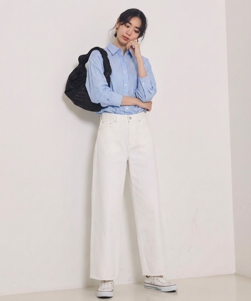 SERGE DE BLEU KHUFUホワイト ワイドパンツ サイズ24 SERGE DE BLEU KHUFUホワイト ワイドパンツ サイズ24 追加》SERGE de