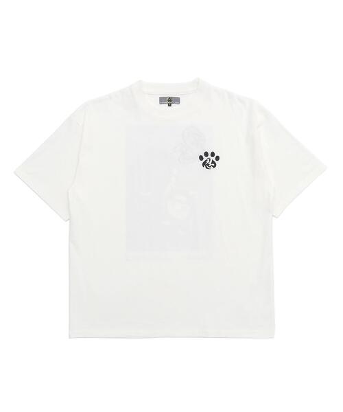 WEGO（ウィゴー） tシャツ WEGO/くノ一猫グラフィックT メンズ