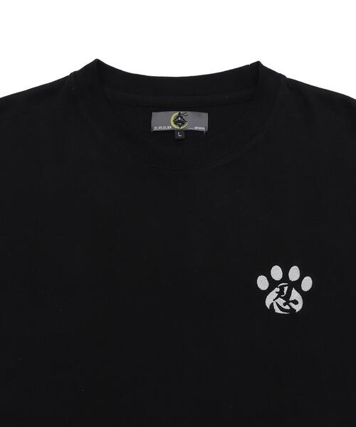 WEGO（ウィゴー） tシャツ WEGO/くノ一猫グラフィックT メンズ