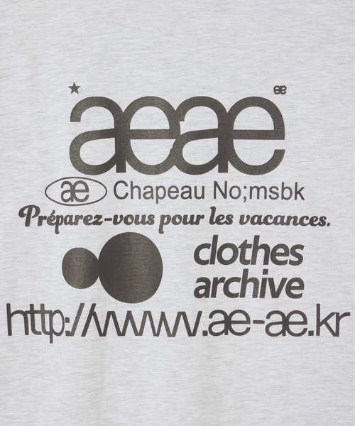 aeae ドットT aeae tシャツ WEB LOGO T-SHIRTS レディース メンズ : ZOZOTOWN