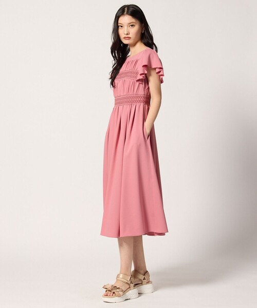 TOCCA（トッカ） ワンピース 半袖 SMOCKING EMBROIDERY ドレス