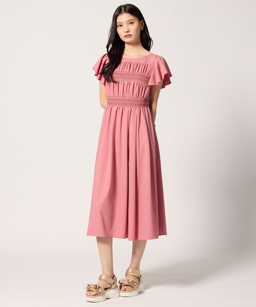 TOCCA（トッカ） ワンピース 半袖 SMOCKING EMBROIDERY ドレス