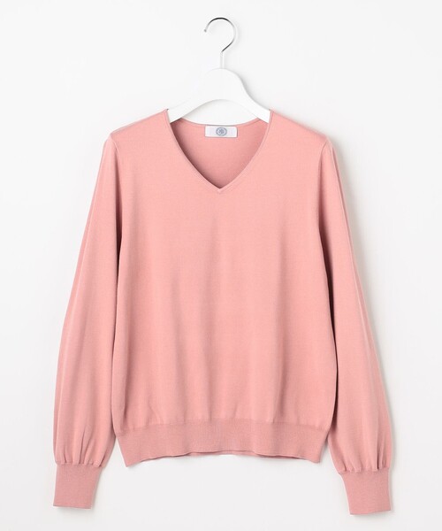 ニット セーター 「人気のため新色追加」PRINCE Vネック レディース