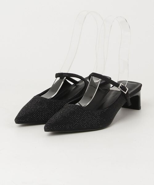 【新品未使用】本革Charles&Keith ミュール37 CHARLES ＆ KEITH 「charles&keith」 ミュール 37 ブラック