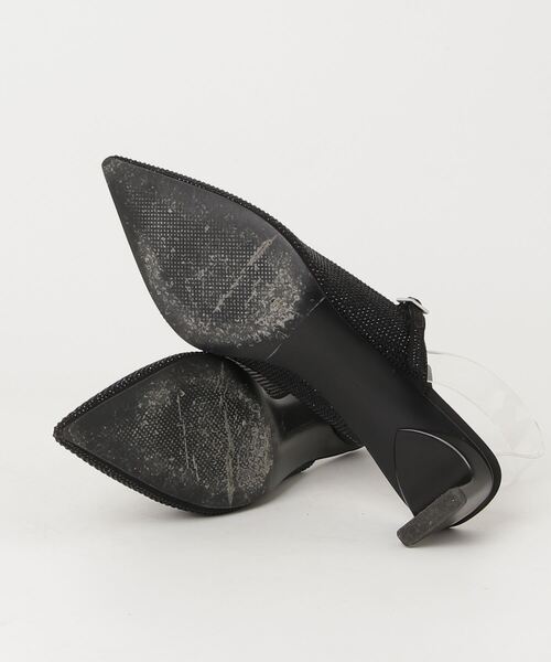 【新品未使用】本革Charles&Keith ミュール37 CHARLES ＆ KEITH 「charles&keith」 ミュール 37 ブラック