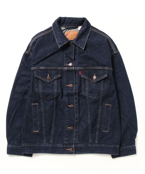 新品　Levi's ダークブルー デニムジャケット　S Levi's 「Levi's」 デニムジャケット S ダークインディゴブルー