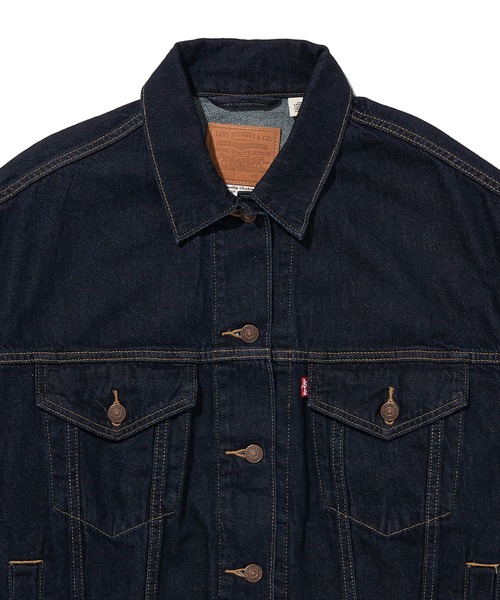 Levi's ダークブルー デニムジャケット Levi's ダークブルー デニムジャケット - メルカリ