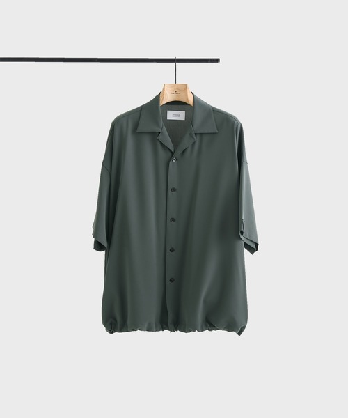 エヌハリウッド　n.hoolywood ビッグシャツ　ライトグレー　38 SHIRTS | N.HOOLYWOOD (Men)/エヌ．ハリウッド | 三越