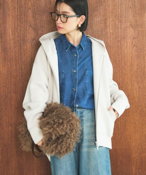 DOUX ARCHIVES（ドゥアルシーヴ） パーカー 「新色追加/もちもち