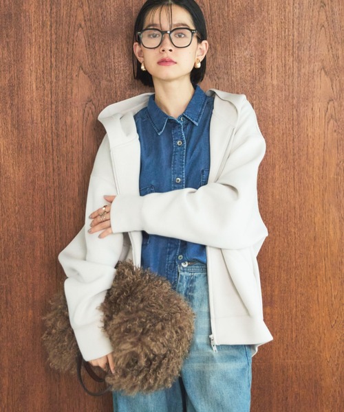 DOUX ARCHIVES（ドゥアルシーヴ） パーカー 「新色追加/もちもち