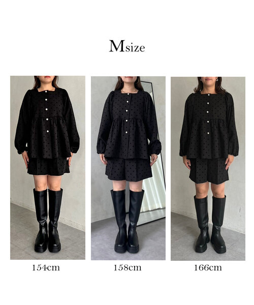 「prose verse」 長(zhǎng)袖チュニック LARGE ブラック系その他 レディース