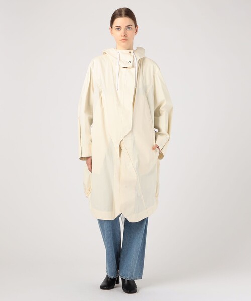 【tomorrowland/ギャルリービー】M オフホワイト　モッズコート TOMORROWLAND モッズコート コート MARINA YEE MY PARKA