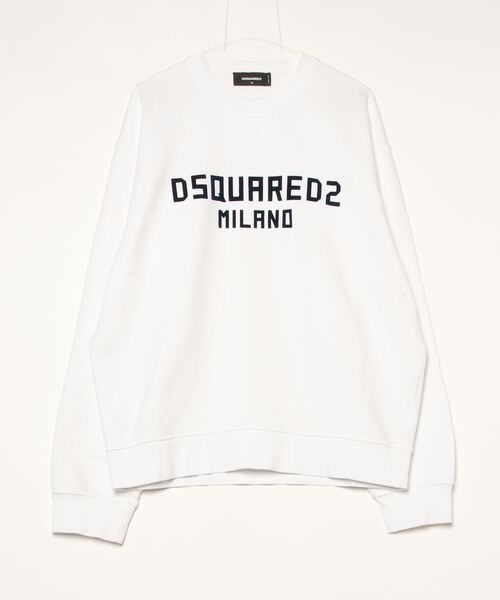 トレーナー スウェット Just Right Fit Dsquared2 Milano Crewneck/0252/CO メンズ レディースの画像