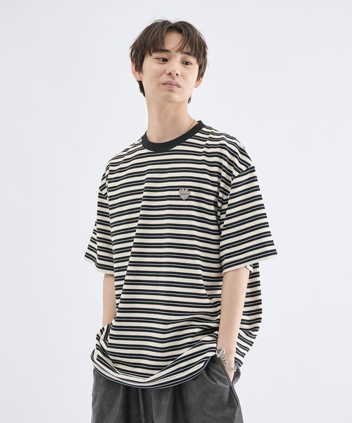 Remember. tシャツ ハートチャームボーダーTシャツ / Heart Charm