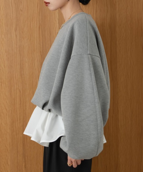 hinari（ヒナリ） トレーナー スウェット ボンディングショート