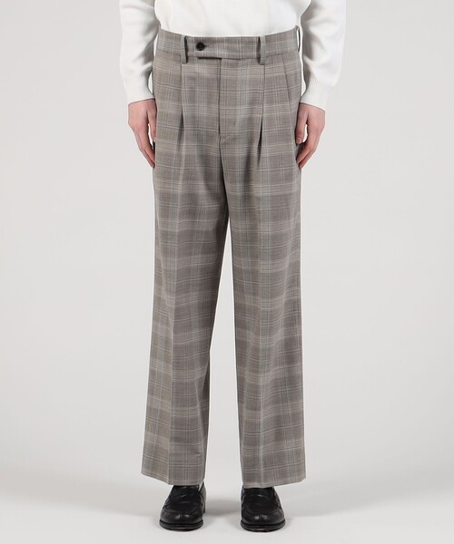 TOMORROWLAND（トゥモローランド） スラックス S ネイビー メンズ