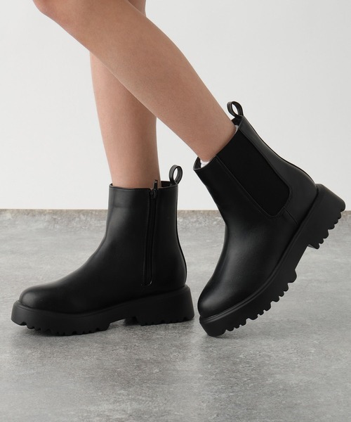 GLOBAL WORK（グローバルワーク） ブーツ 撥水サイドゴアブーツ/598128