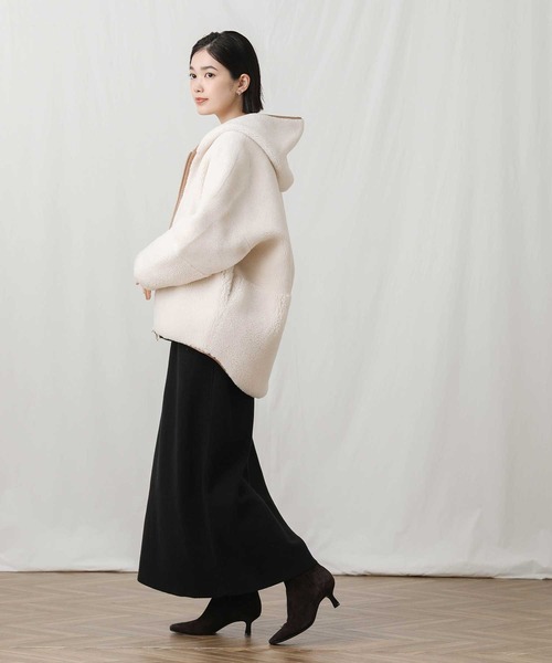 「Gready Brilliant」 ブルゾン FREE チャコールグレー レディース_画像3