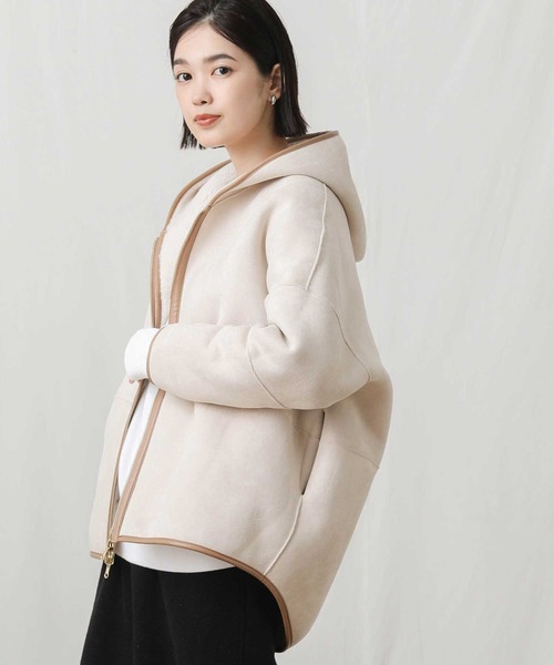 「Gready Brilliant」 ブルゾン FREE チャコールグレー レディース_画像8