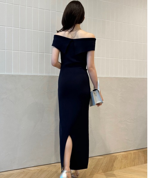 anuans（アニュアンス） ノースリーブワンピース SMALL ブラック