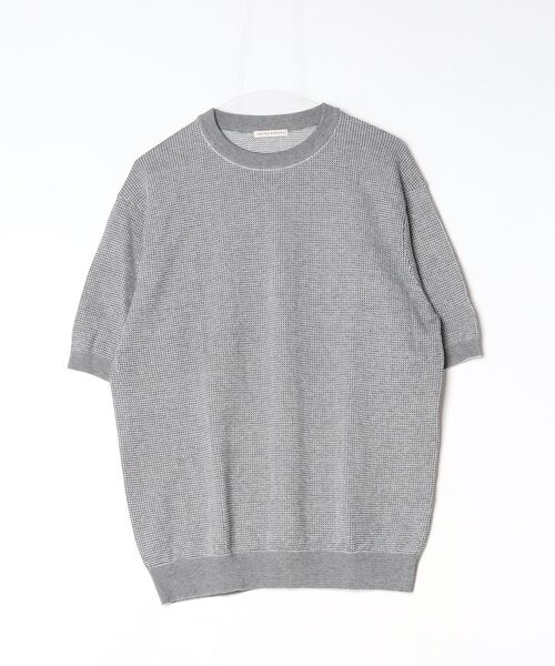 UNITED ARROWS（ユナイテッドアローズ） 半袖ニット L ブラック メンズ 