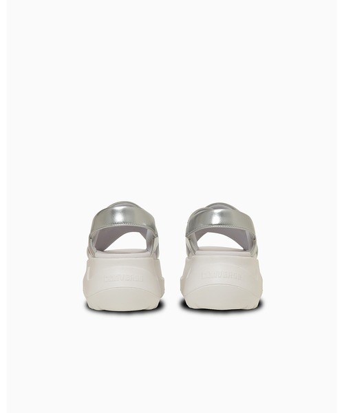 「CONVERSE」 フラットサンダル 25cm シルバー レディース_画像5