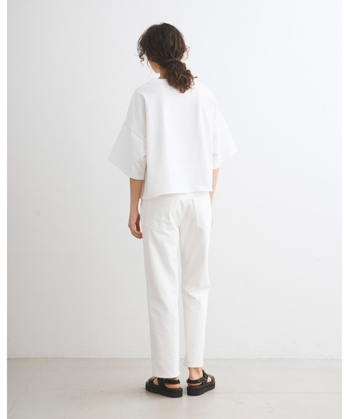 「Traditional Weatherwear」 半袖Tシャツ S ネイビー レディース_画像5