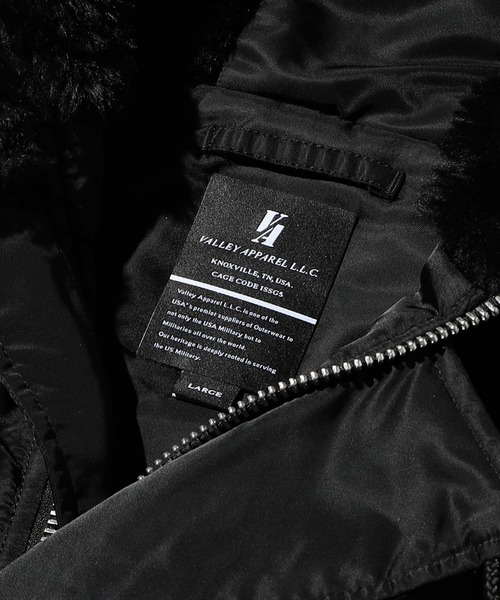 VALLEY APPAREL（バレイアパレル） ミリタリージャケット モッズコート