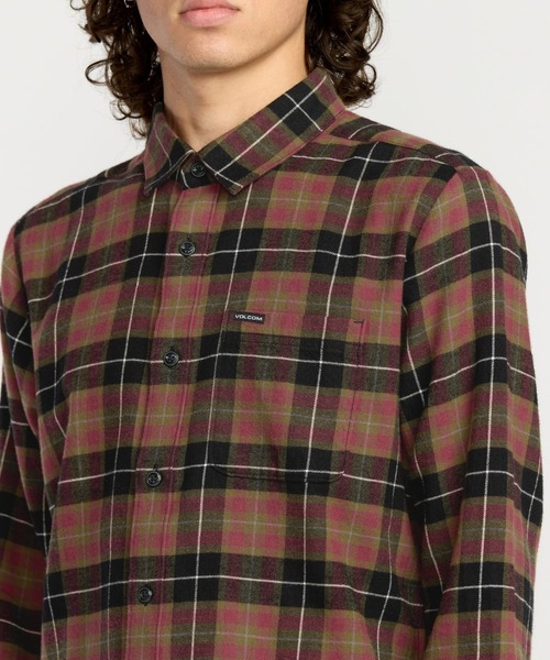 VOLCOM（ボルコム） シャツ VOLCOM CADEN PLAID LS/ボルコムチェック
