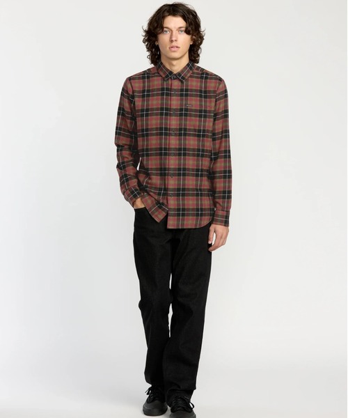 VOLCOM（ボルコム） シャツ VOLCOM CADEN PLAID LS/ボルコムチェック