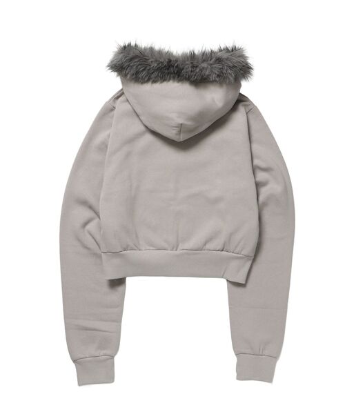 SEQUENZE パーカー 「sqnz（エスキュンズ）」sqnz fur zip pk