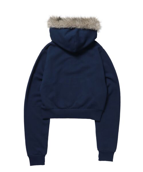 SEQUENZE パーカー 「sqnz（エスキュンズ）」sqnz fur zip pk