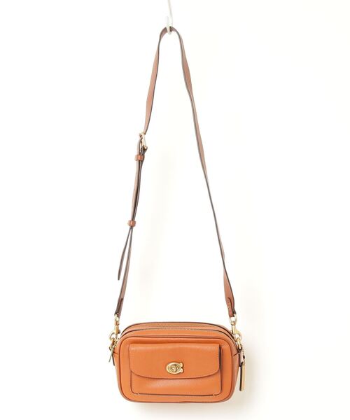 COACH（コーチ） ショルダーバッグ フリ- オレンジ系その他 レディース