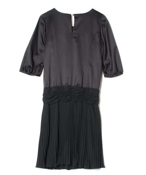 「Re.Verofonna」 7分袖ワンピース 38 ブラック レディース_画像2