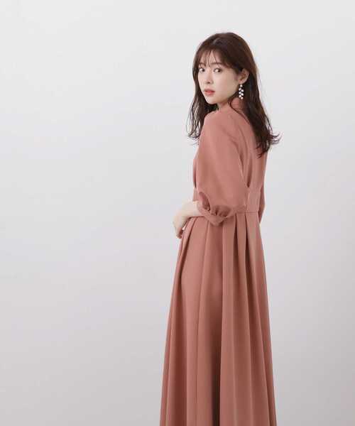 「PROPORTION BODY DRESSING」 シャツワンピース SMALL ブラウン系その他 レディース_画像9