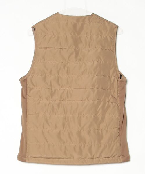 「Beno」 ダウンベスト M ベージュ メンズ_画像2