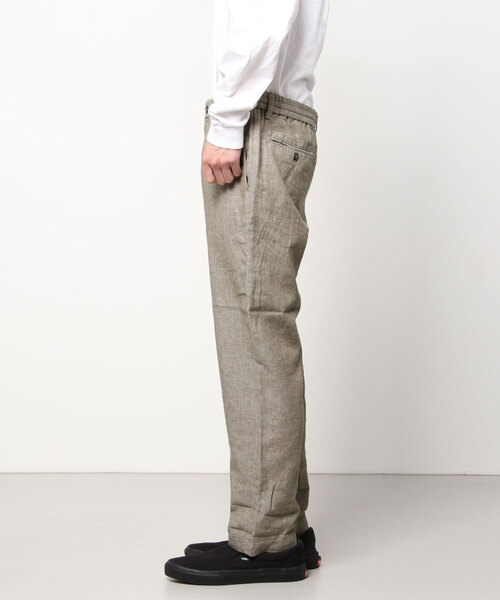 「BANANA REPUBLIC FACTORY STORE」 イージーパンツ 33/30 ネイビー メンズ_画像2