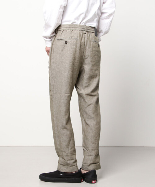 「BANANA REPUBLIC FACTORY STORE」 イージーパンツ 33/30 ネイビー メンズ_画像3
