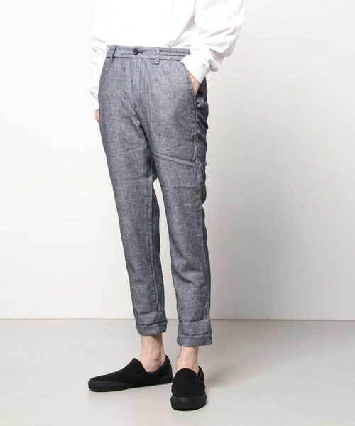 「BANANA REPUBLIC FACTORY STORE」 イージーパンツ 33/30 ネイビー メンズ_画像8