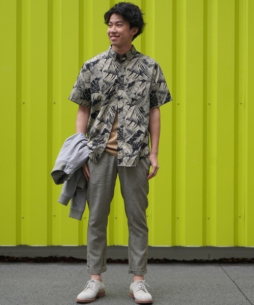「BANANA REPUBLIC FACTORY STORE」 イージーパンツ 33/30 ネイビー メンズ_画像9