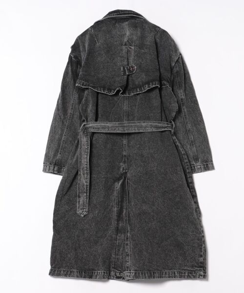 トレンチコート コート a.p.o.v. ヴィンテージブリーチ＆オーバーダイ