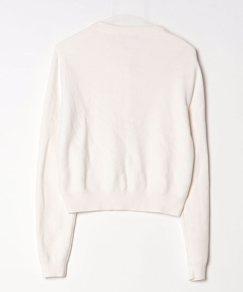 CABaN（キャバン） ニットカーディガン S ホワイト レディース