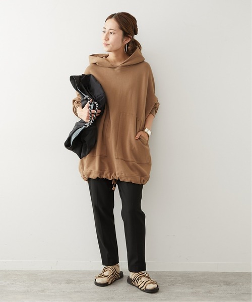 FRAMeWORK（フレームワーク） プルオーバーパーカー FREE ブラウン