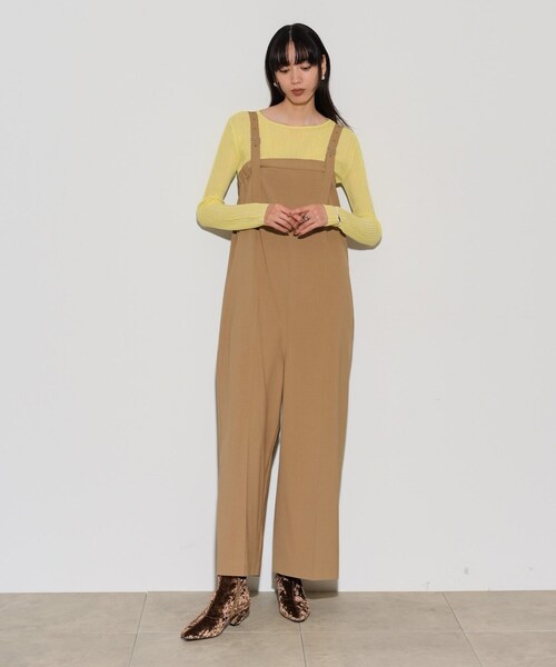 「GALLEST」 長袖ニット 38 グレー レディース_画像2