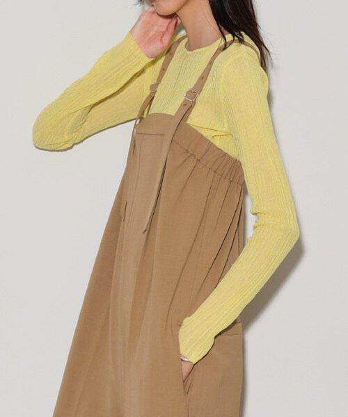 「GALLEST」 長袖ニット 38 グレー レディース_画像6