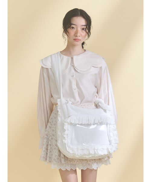 merry jenny（メリージェニー） スカート flowerアソートプリーツミニ