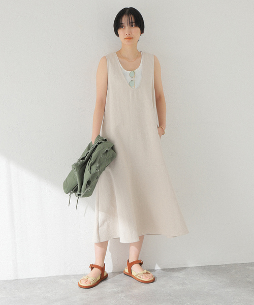 「JOINT WORKS」 「COMMRE」サロペットスカート FREE アイボリー レディース_画像5